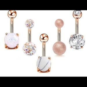 Belly button piercing